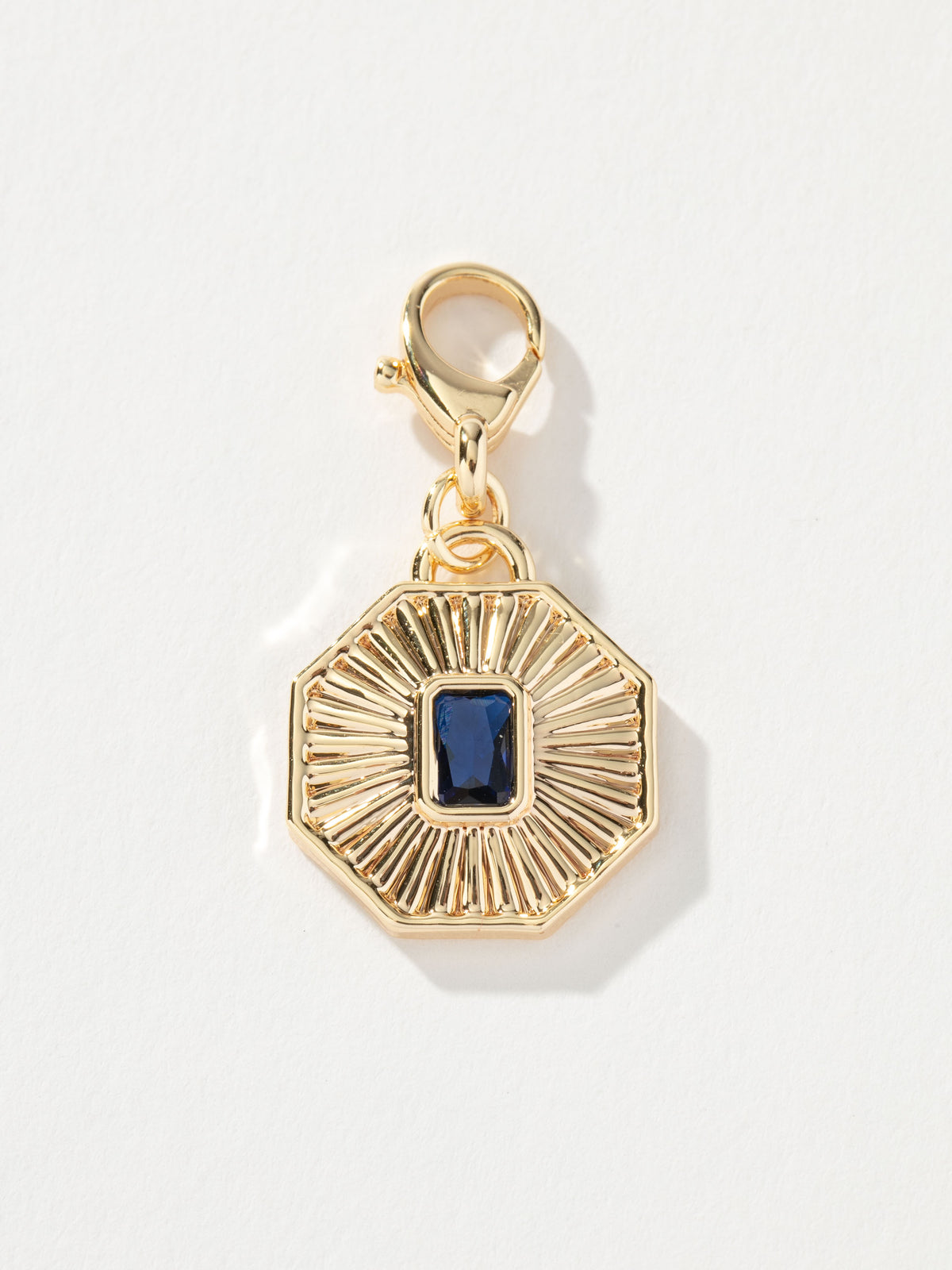 Birthstone Charm | Gold September | Product Detail Image | Uncommon James