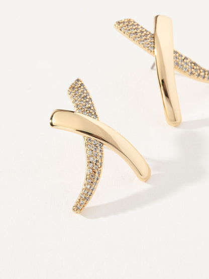 Views Pavé Statement Earrings