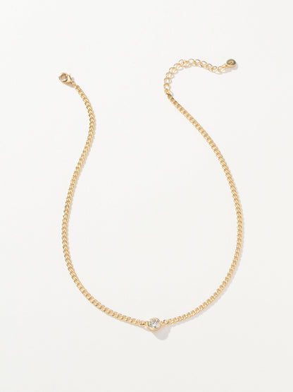 ["Desire Gem and Chain Necklace"]