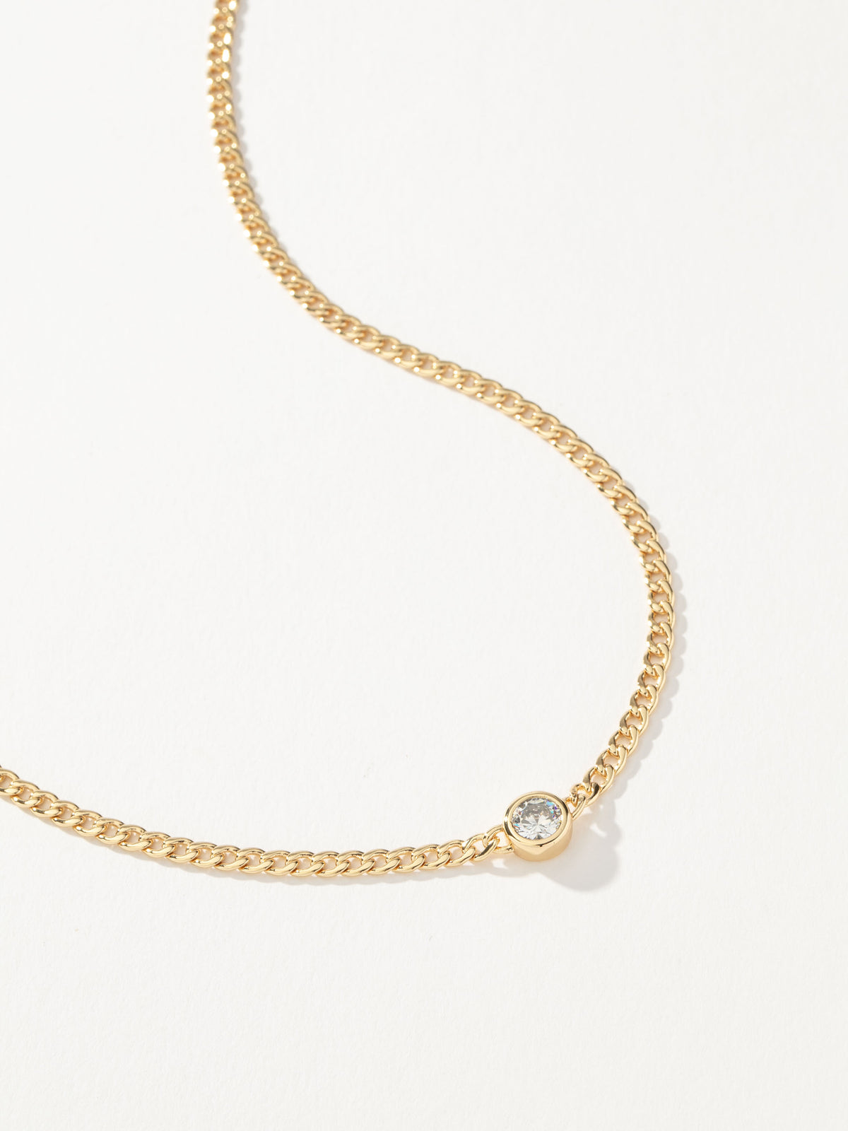 Desire Gem and Chain Necklace
