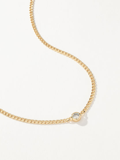 Desire Gem and Chain Necklace