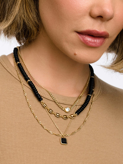 ["Desire Gem and Chain Necklace"]