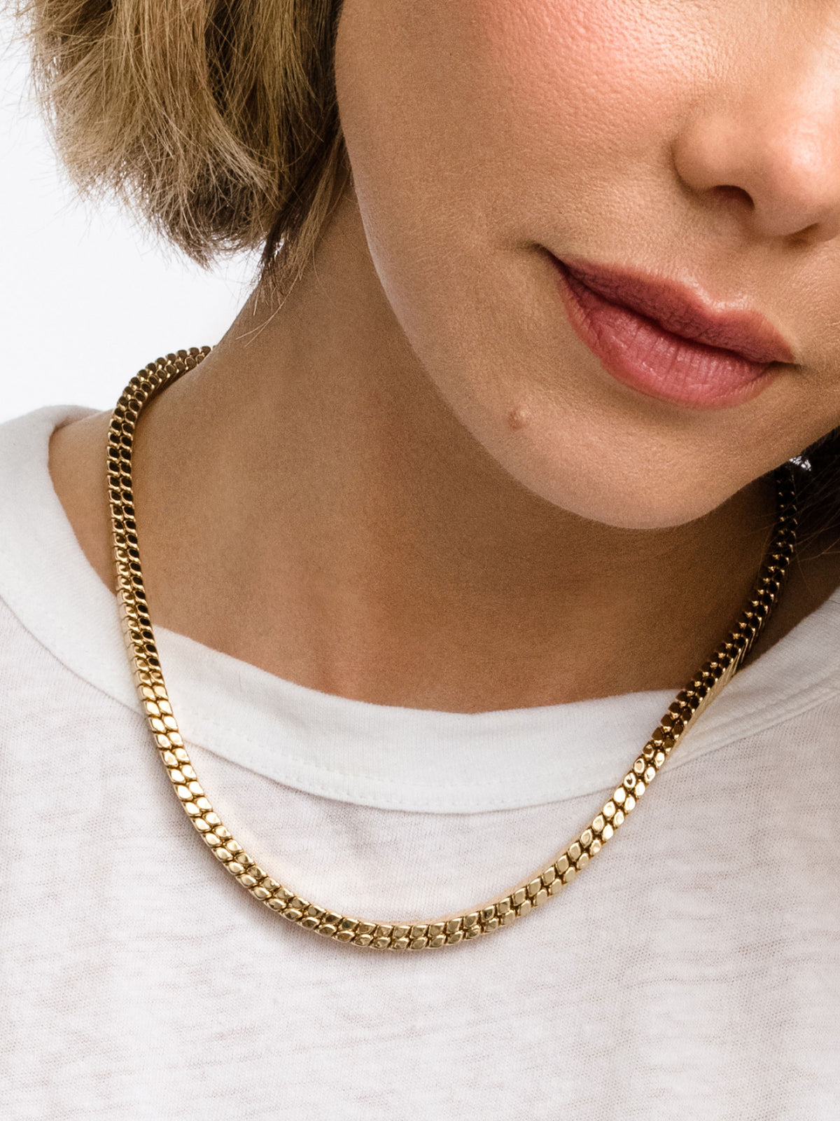 Ride Box Snake Chain Necklace