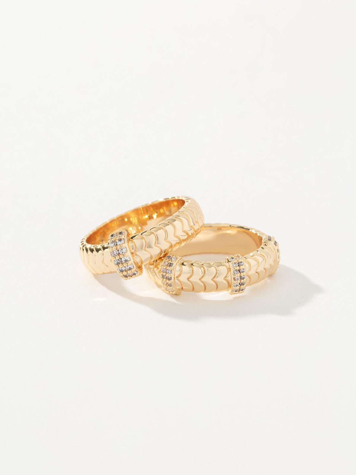 Live Fast Ring Stack (Set of 2)