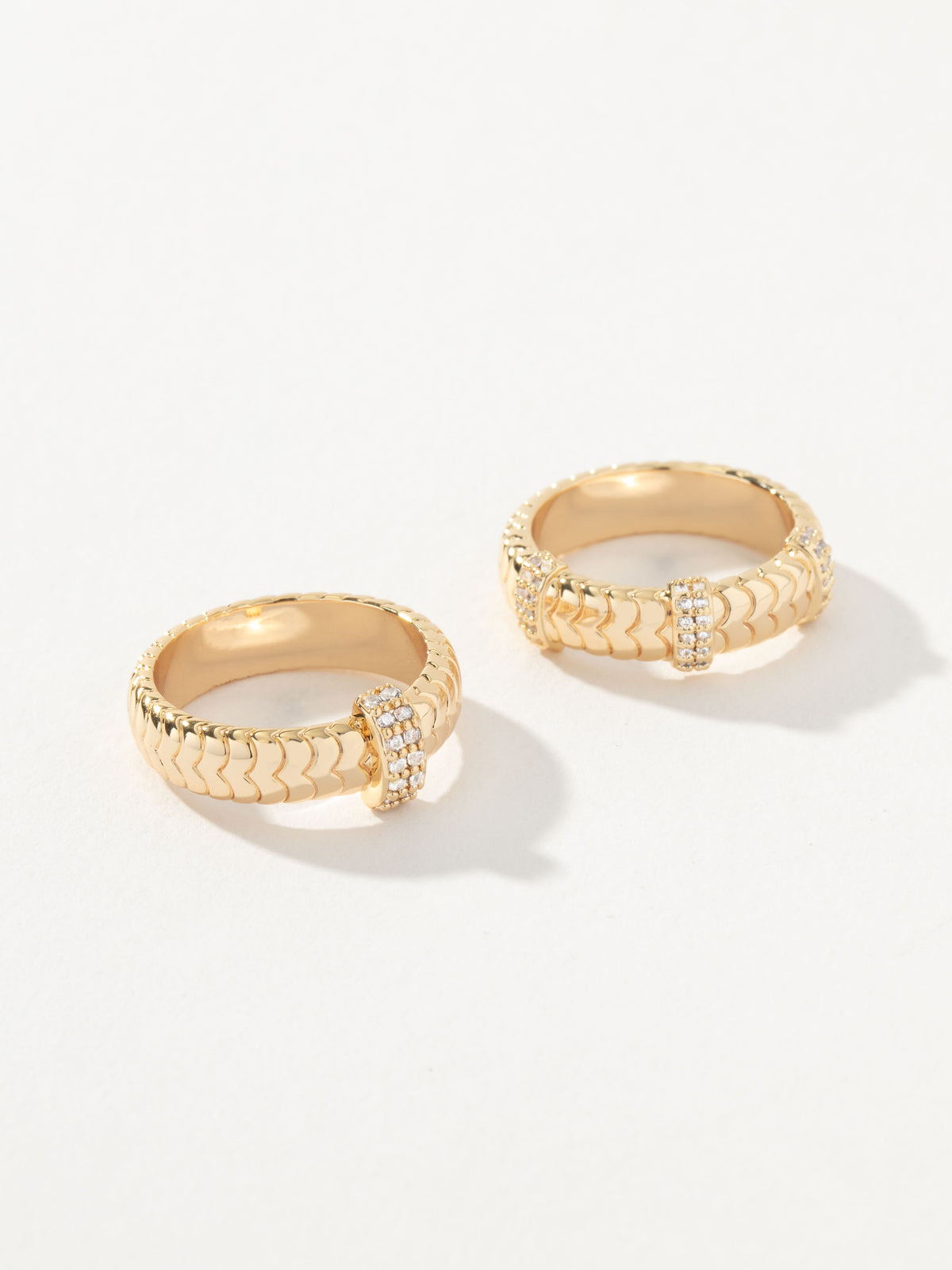 Live Fast Ring Stack (Set of 2)