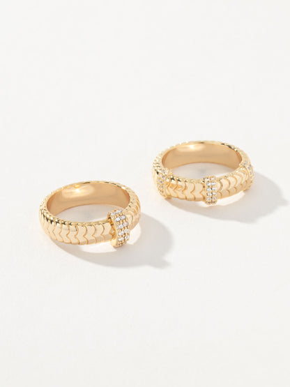 ["Live Fast Ring Stack (Set of 2)"]