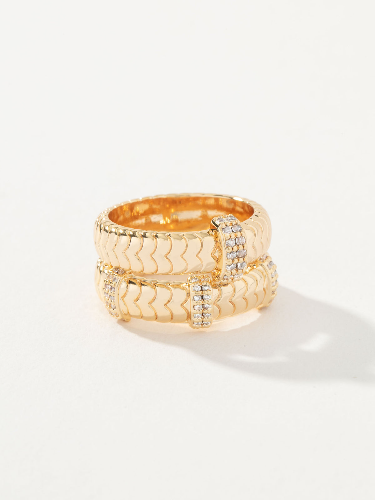 Live Fast Ring Stack (Set of 2)