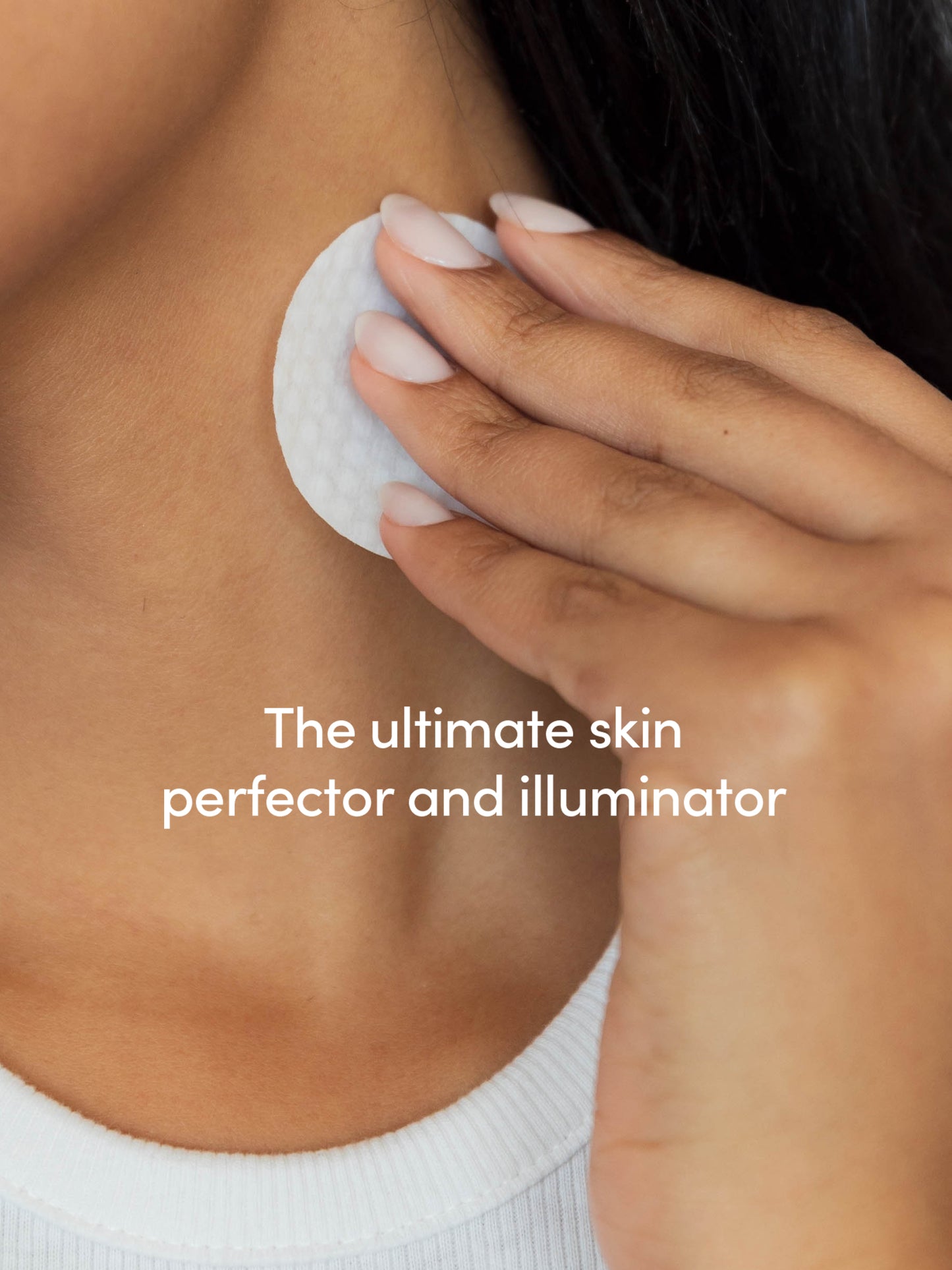 Koji Pads | 48 ml // 1.62 fl oz | Applying Image | Uncommon Beauty