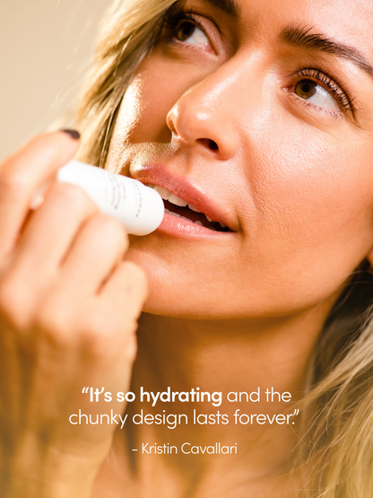 ["Ultra Hydrating Lip Balm ", " Coconut / .56 OZ ", " Lifestyle Image ", " Uncommon Beauty"]