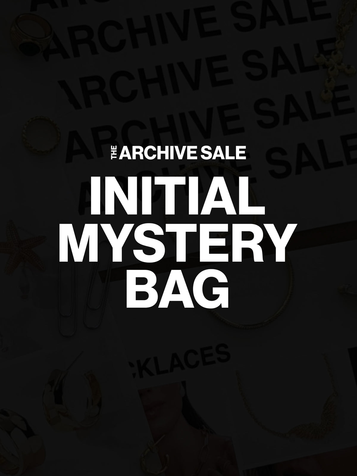Initial Jewelry Mystery Bag