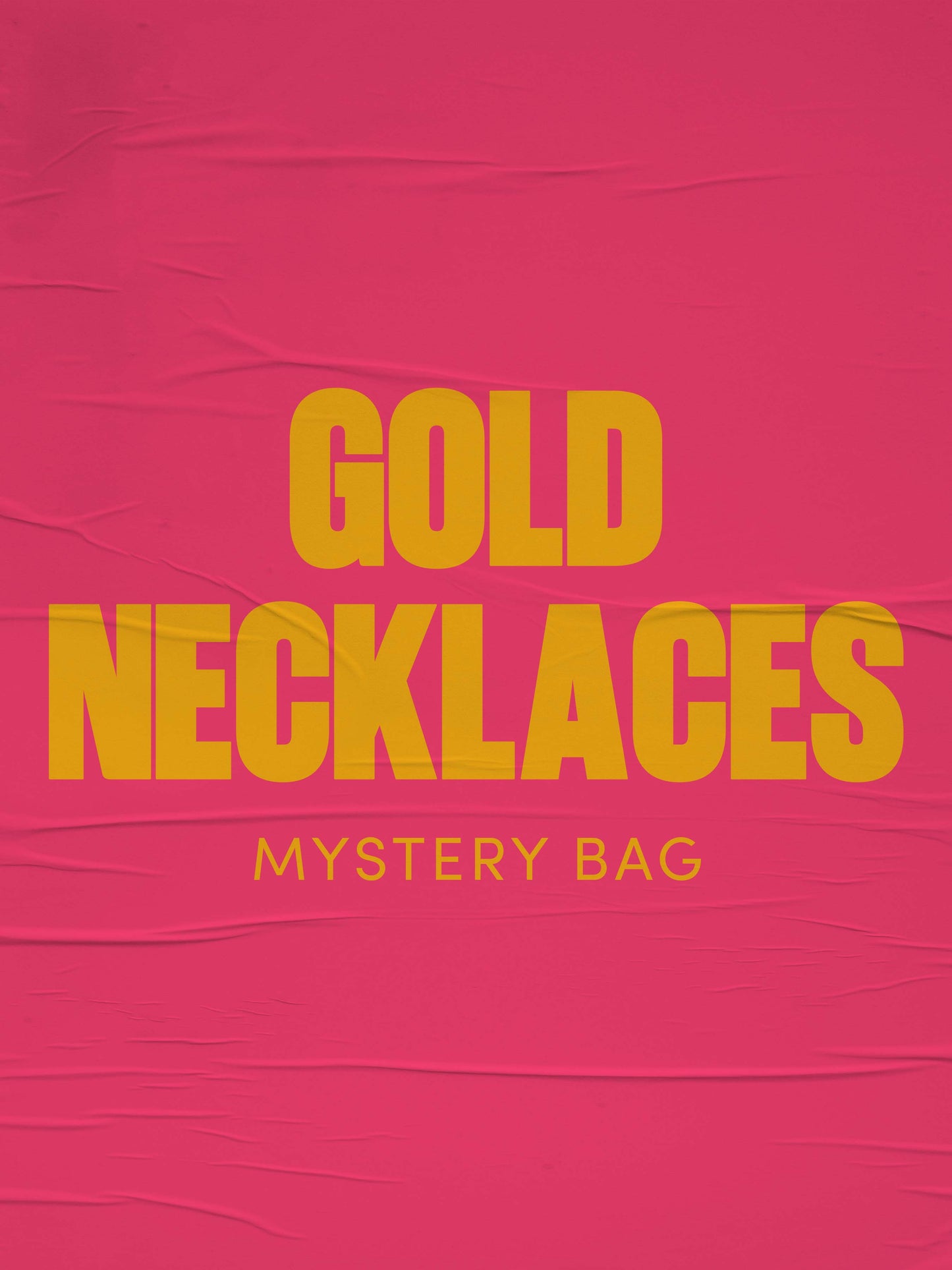 Gold Earrings Mystery Bag - Option 1
