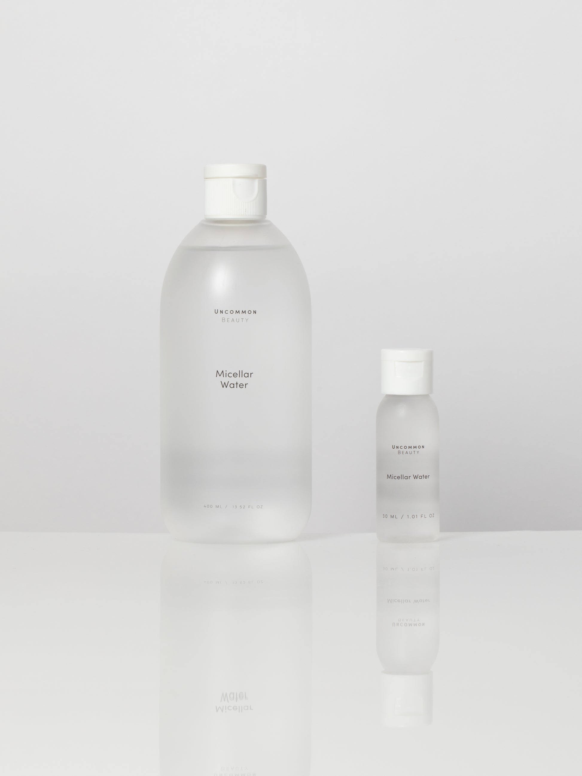Micellar Water | Full Size / 13.52 fl oz Travel / 1.01 fl oz | Group Image | Uncommon Beauty