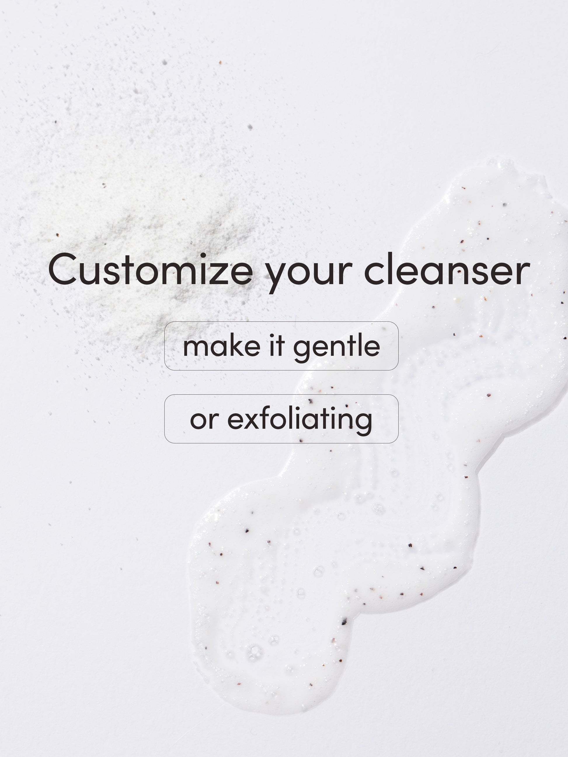 Enhanced Daily Foaming Cleanser | 20 g / 0.705 oz | Customize Image | Uncommon Beauty