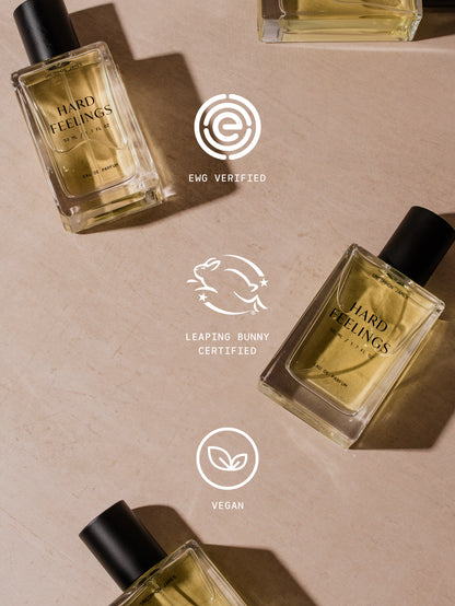 ["Hard Feelings Fragrance and Candle Duo ", " Product Info Image ", " Uncommon James"]
