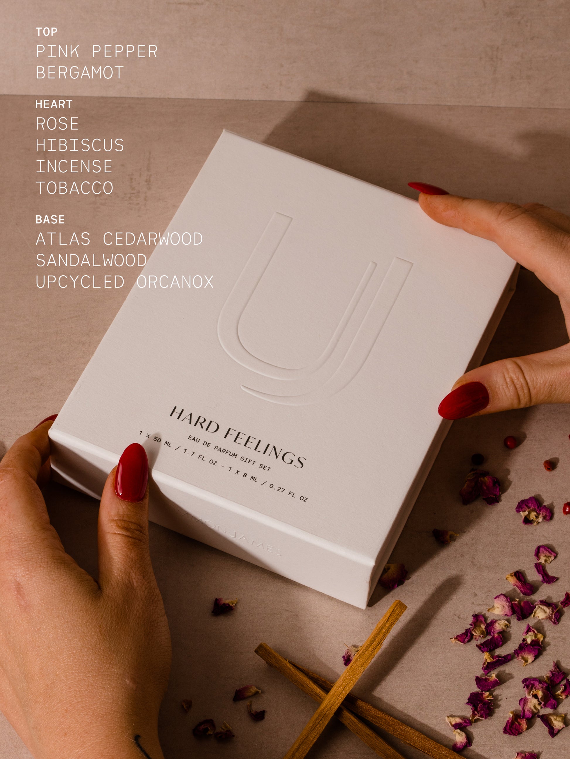 Hard Feelings Gift Box Set | Lifestyle Image | Uncommon James