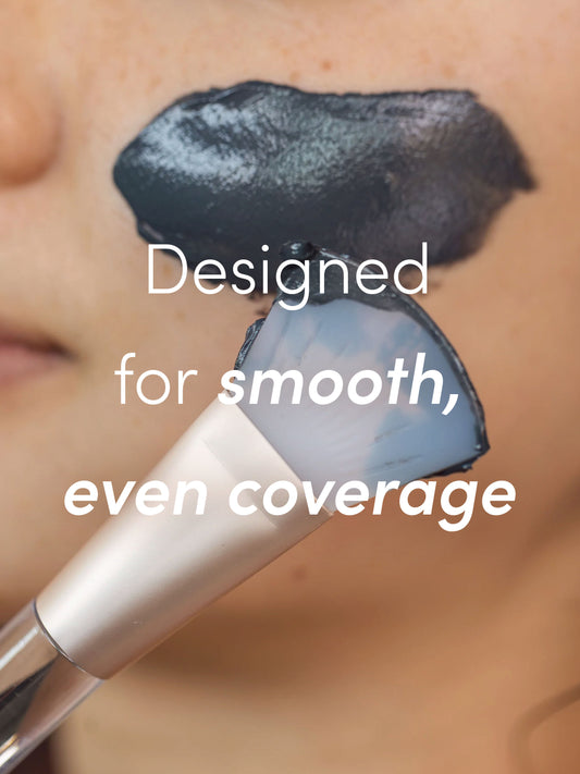 Silicone Face Mask Brush | Model Image | Uncommon Beauty | Designed for smooth, even coverage
