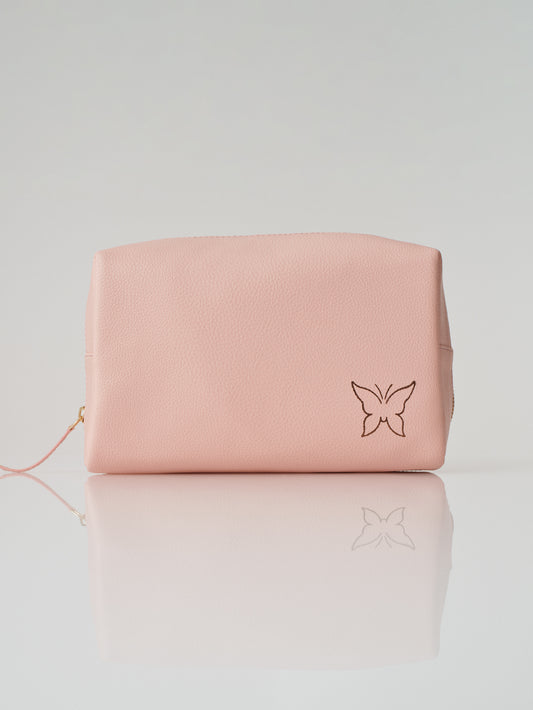 Vegan Leather Travel Bag | Pink | Product Image | Uncommon Beauty