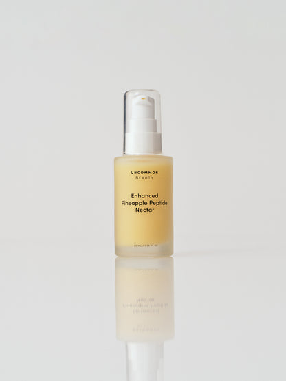 ["Enhanced Pineapple Peptide Nectar ", " 40 ml // 1.35 fl oz ", " Product Image ", " Uncommon Beauty"]