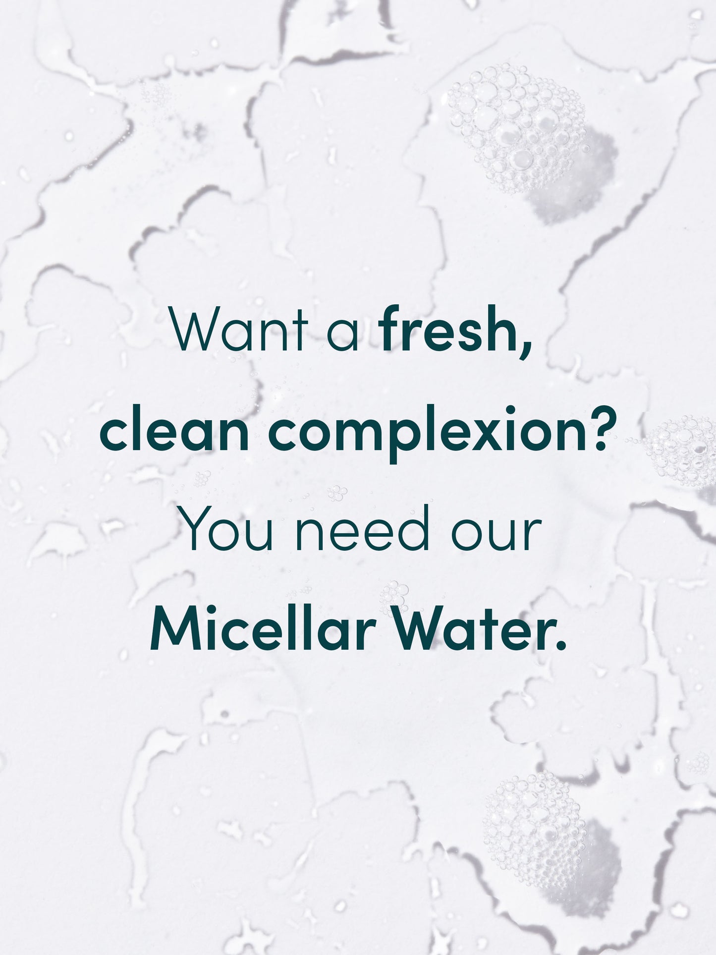 Micellar Water | Full Size / 13.52 fl oz | Product Image | Uncommon Beauty | Want a fresh, clean complexion? You need our Micellar Water