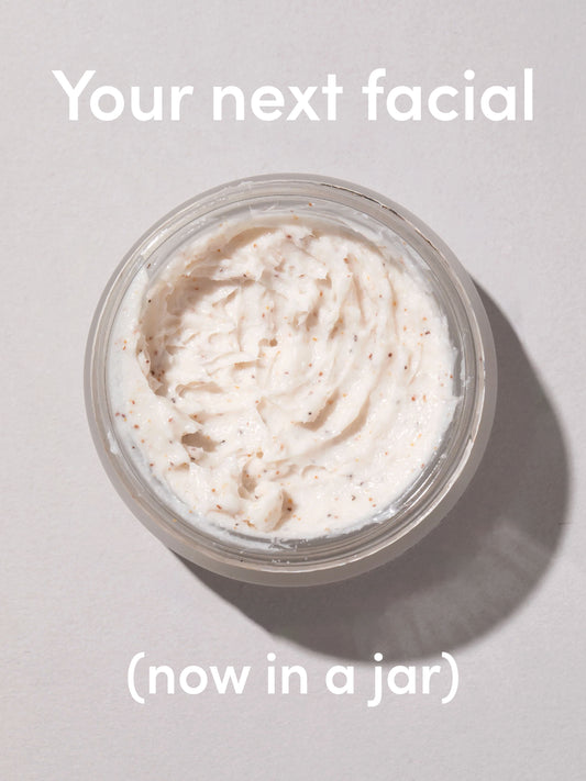 Microderm Instant Glow Exfoliator | 28.16 g / 1.129 oz | Tight Image | Uncommon Beauty | Your next facial (now in a jar)