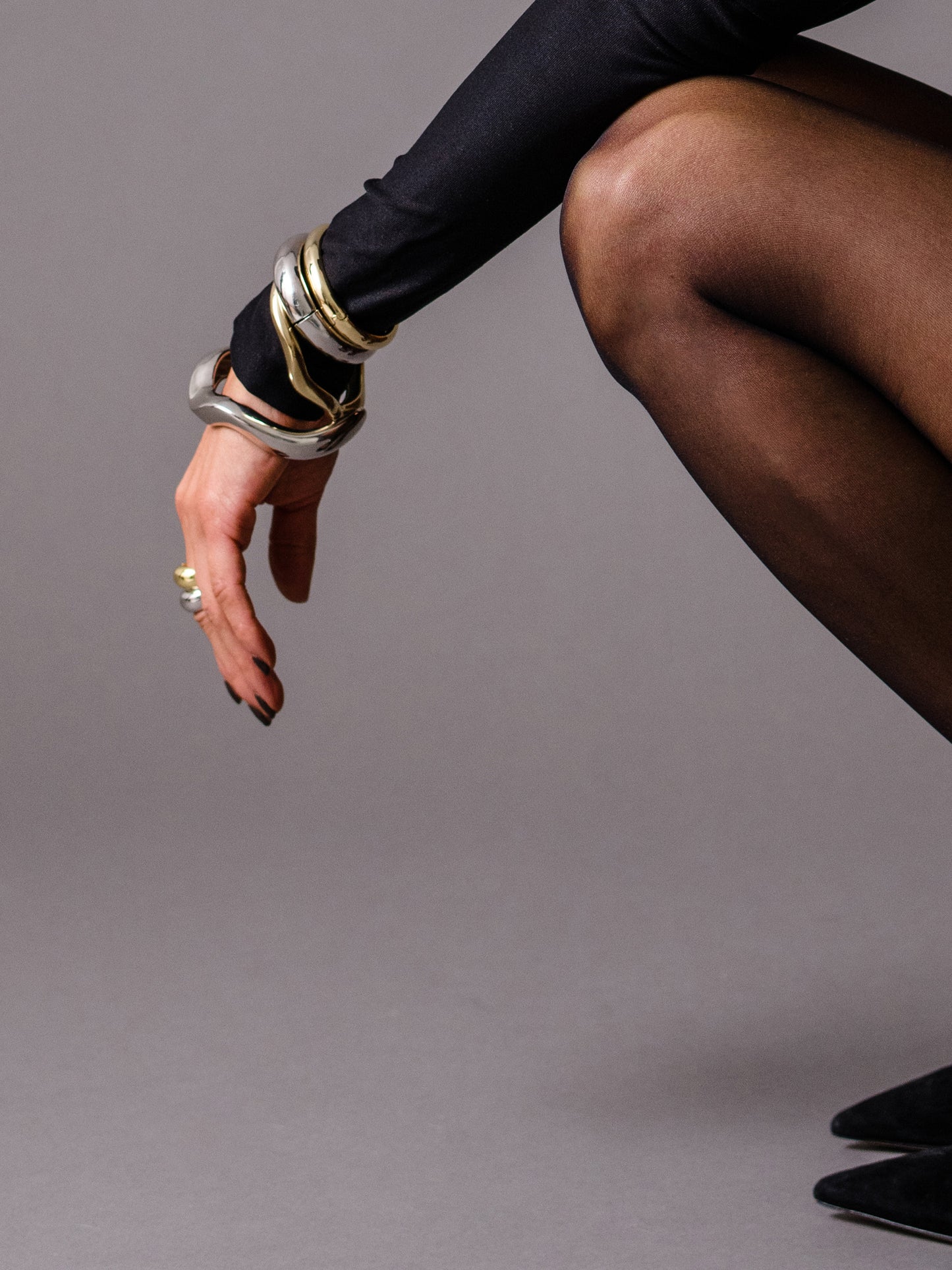 Chic Mixed Metal Bracelet Stack | Mixed | Campaign Images | Uncommon James