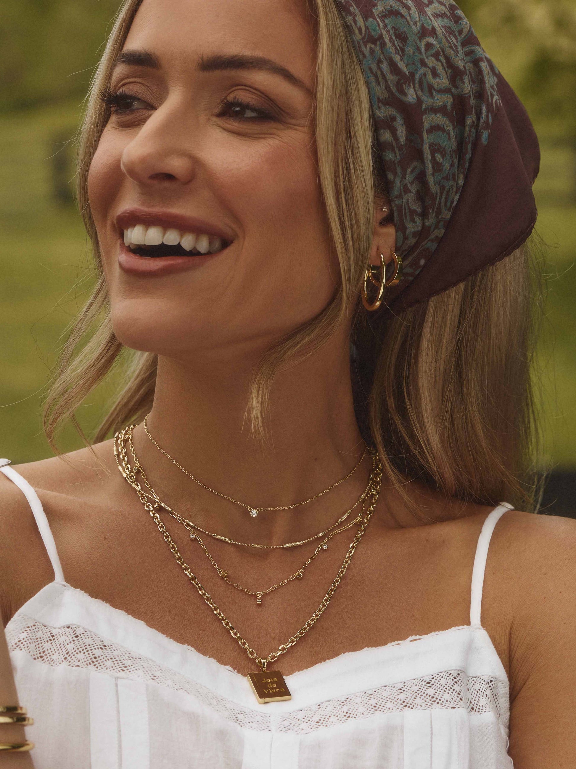 Double the Hoops Earring Set | Gold | Campaign Image | Uncommon James