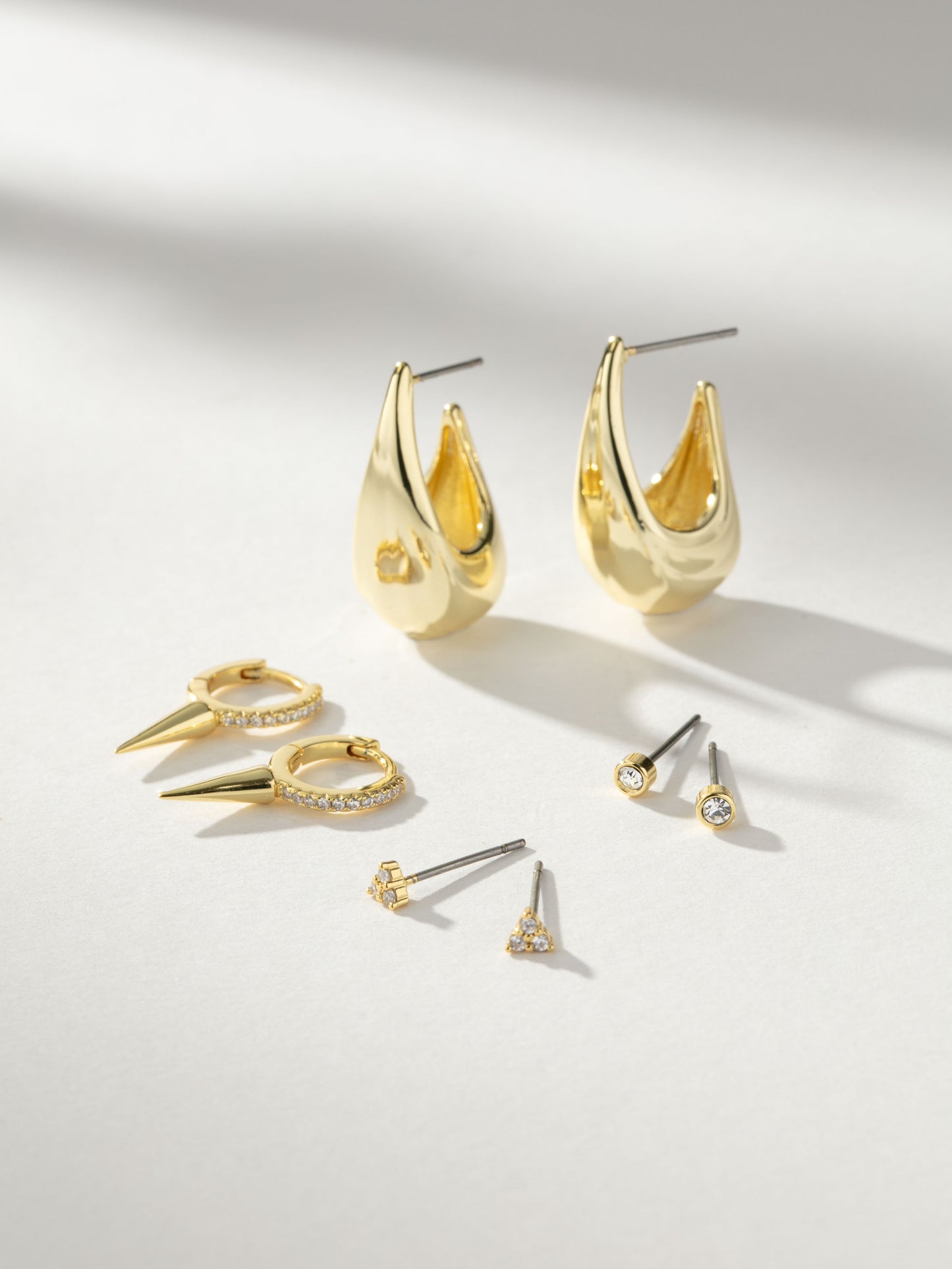 Impeccable Taste Earring Set | Gold | Product Image | Uncommon James