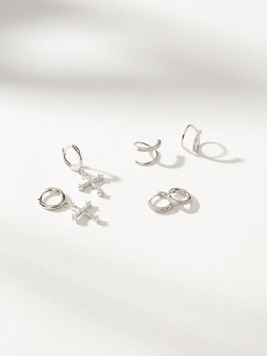 Luminous Sterling Silver Earring Set | Sterling Silver | Product Image | Uncommon James