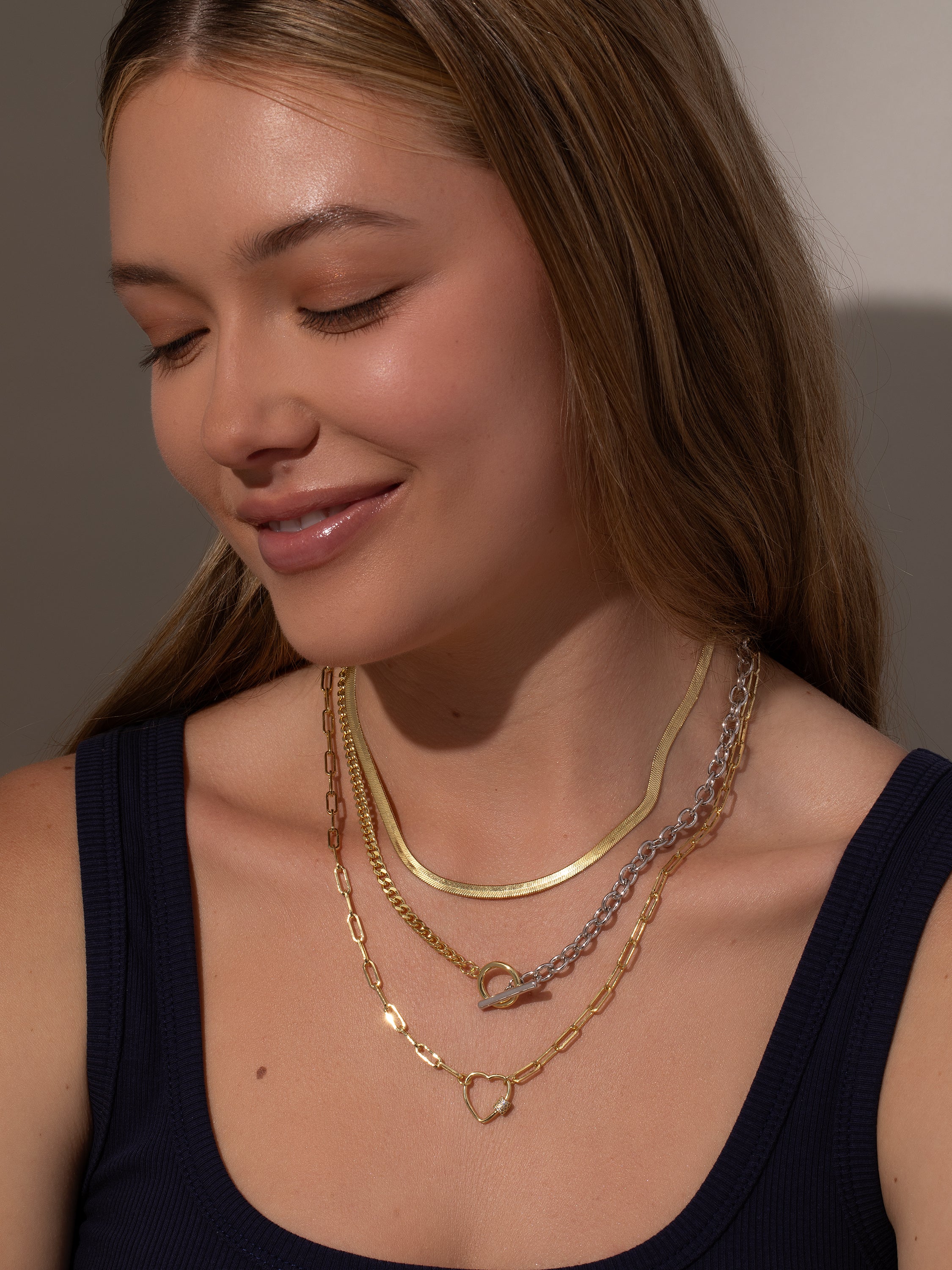 here's GEN NEUTRAL MIX NECKLACE メロディー GEN NEUTRAL MIX