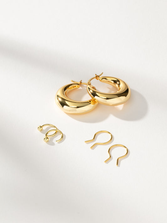 Rare Sighting Earring Set | Gold | Product Image | Uncommon James