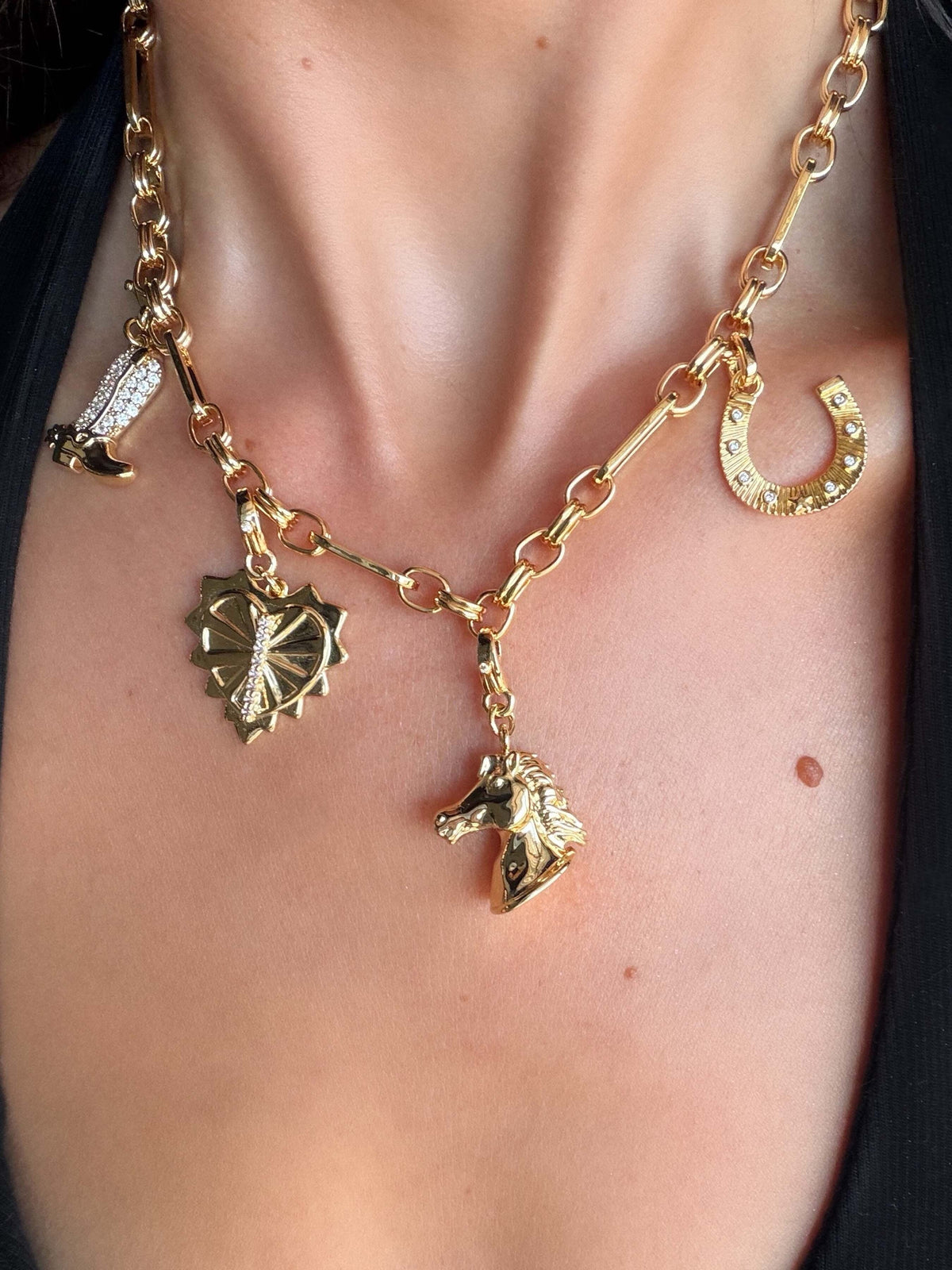UJ x Sole Rider Austin Charm Necklace