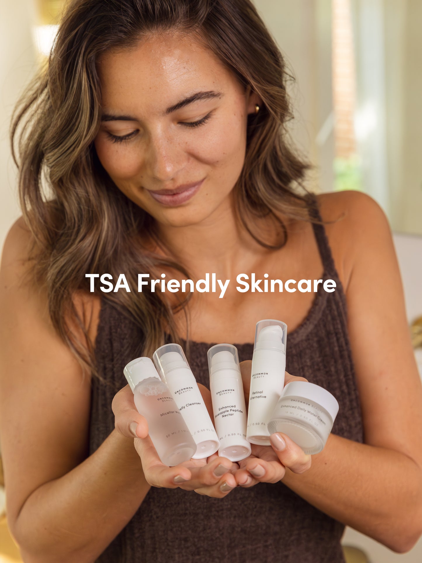 Daily Skincare Travel Set |TSA Image | Uncommon Beauty