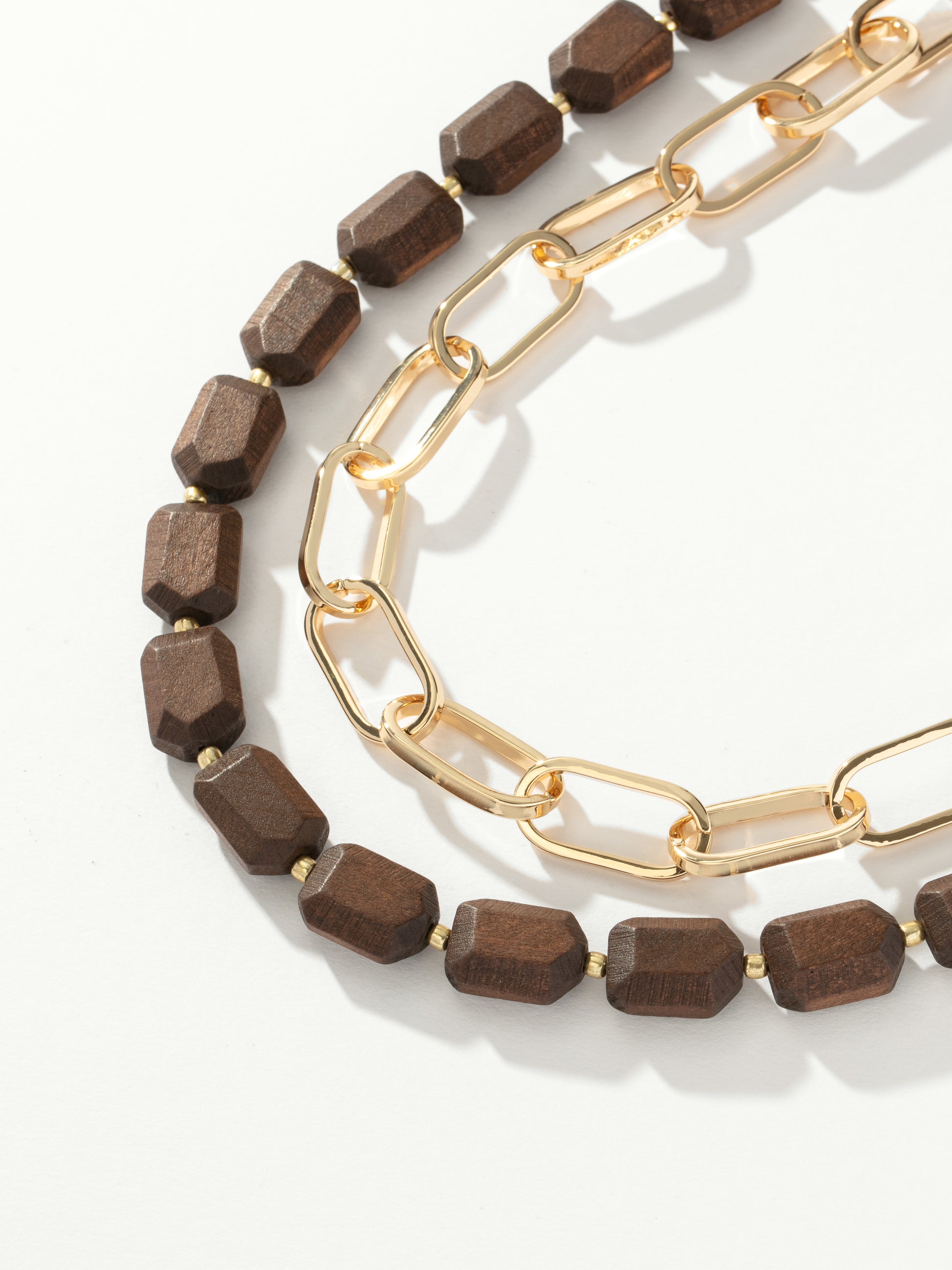 Tan Line Necklace Stack | Product Image | Uncommon James
