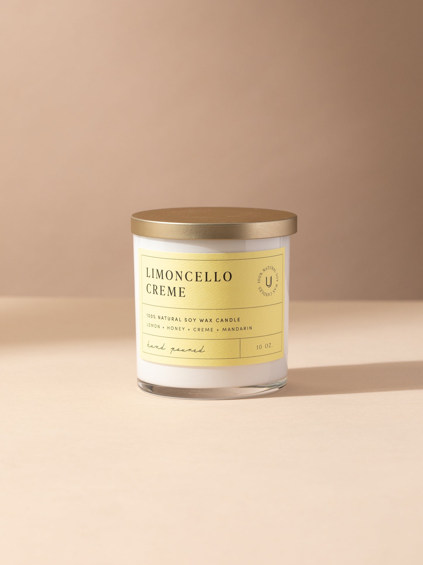 Limoncello Creme Candle | 10 OZ | Product Image | Uncommon Lifestyle
