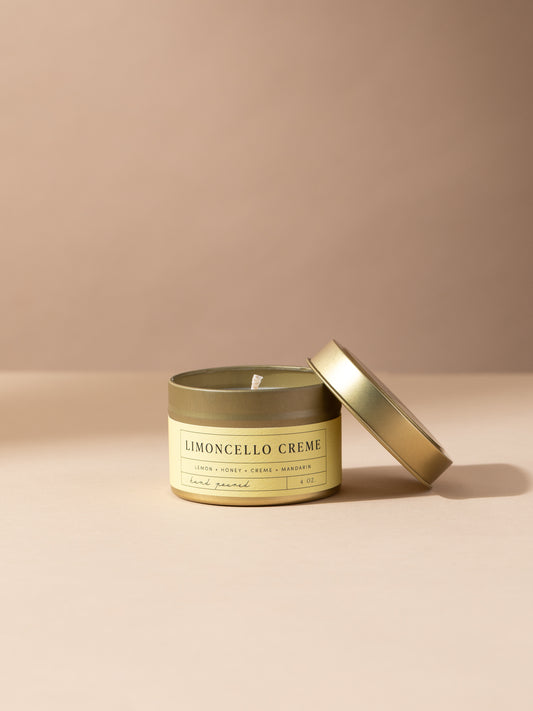 Limoncello Creme Candle | 10 OZ 4 OZ | Group Image | Uncommon Lifestyle