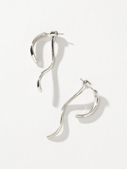 ["Wonderwall Ear Jacket ", " Silver ", " Product Image ", " Uncommon James"]