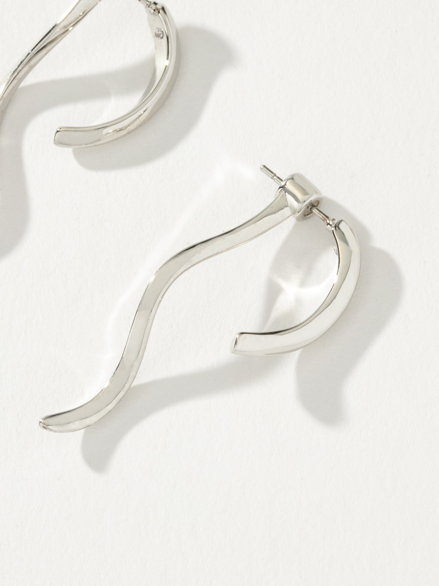 Wonderwall Ear Jacket | Silver | Product Image | Uncommon James