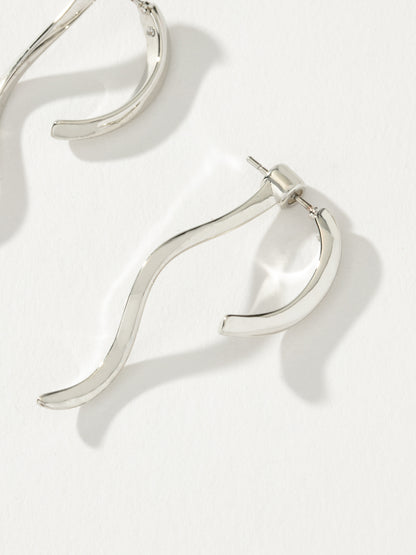 ["Wonderwall Ear Jacket ", " Silver ", " Product Image ", " Uncommon James"]