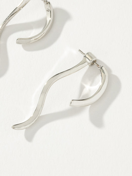 Wonderwall Ear Jacket | Silver | Product Image | Uncommon James