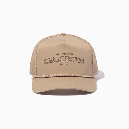 ["Charleston Trucker Hat ", " Beige ", " Product Image ", " Uncommon Lifestyle"]