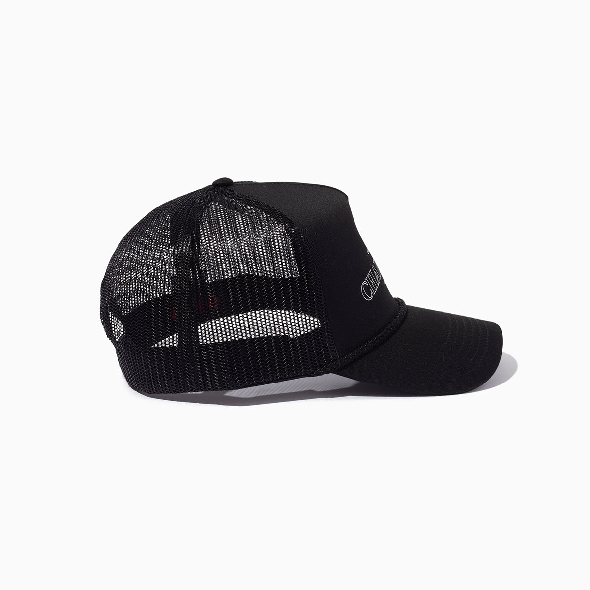 Charleston Trucker Hat | Black | Product Detail Image | Uncommon Lifestyle