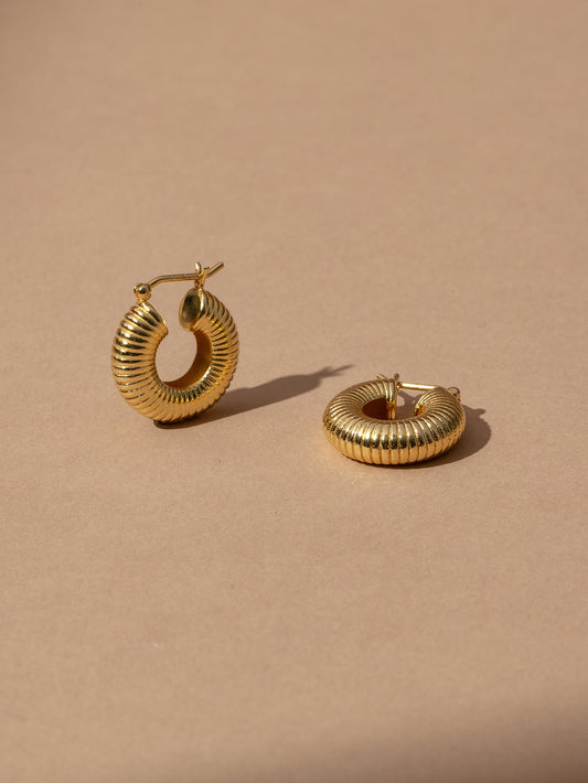 Bold Vermeil Hoop Earrings | Gold Vermeil | Product Image | Uncommon James