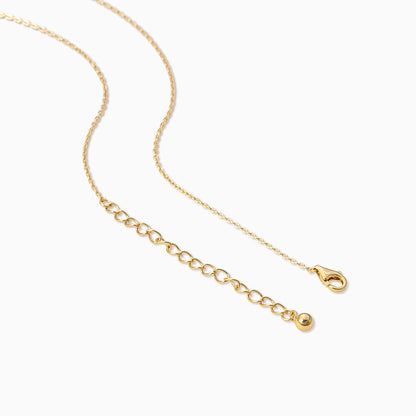 Levels Vermeil Lariat Necklace | Gold Vermeil | Product Detail Image 3 | Uncommon James