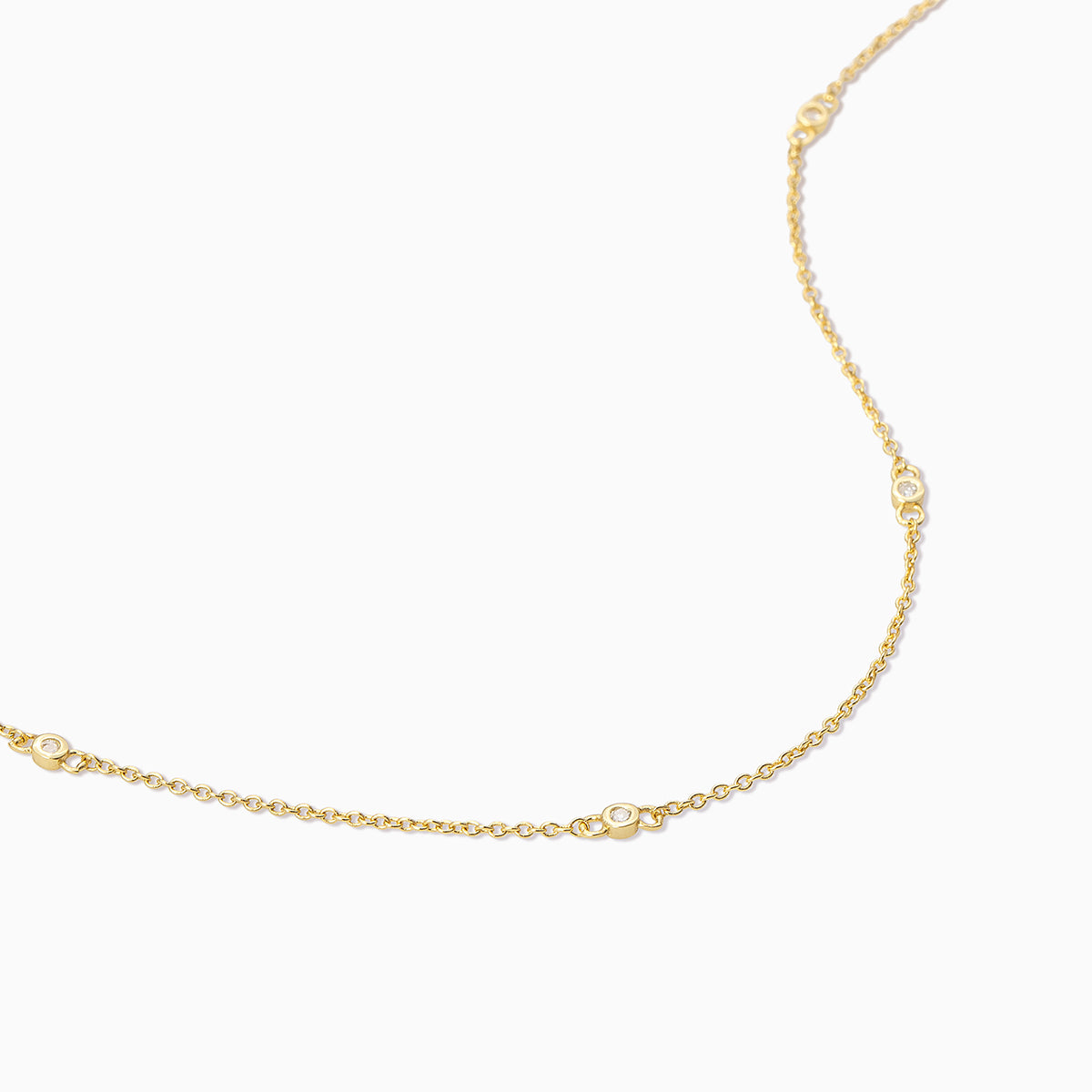 Dainty Diamond Vermeil Bracelet | Gold | Product Detail Image 2 | Uncommon James