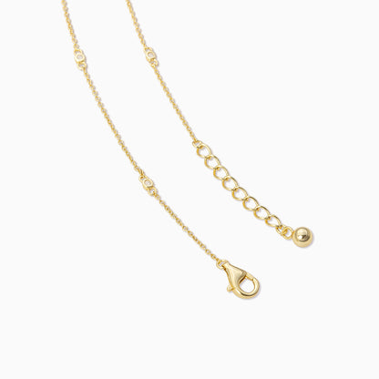 ["Dainty Diamond Vermeil Bracelet ", " Gold ", " Product Detail Image 3 ", " Uncommon James"]