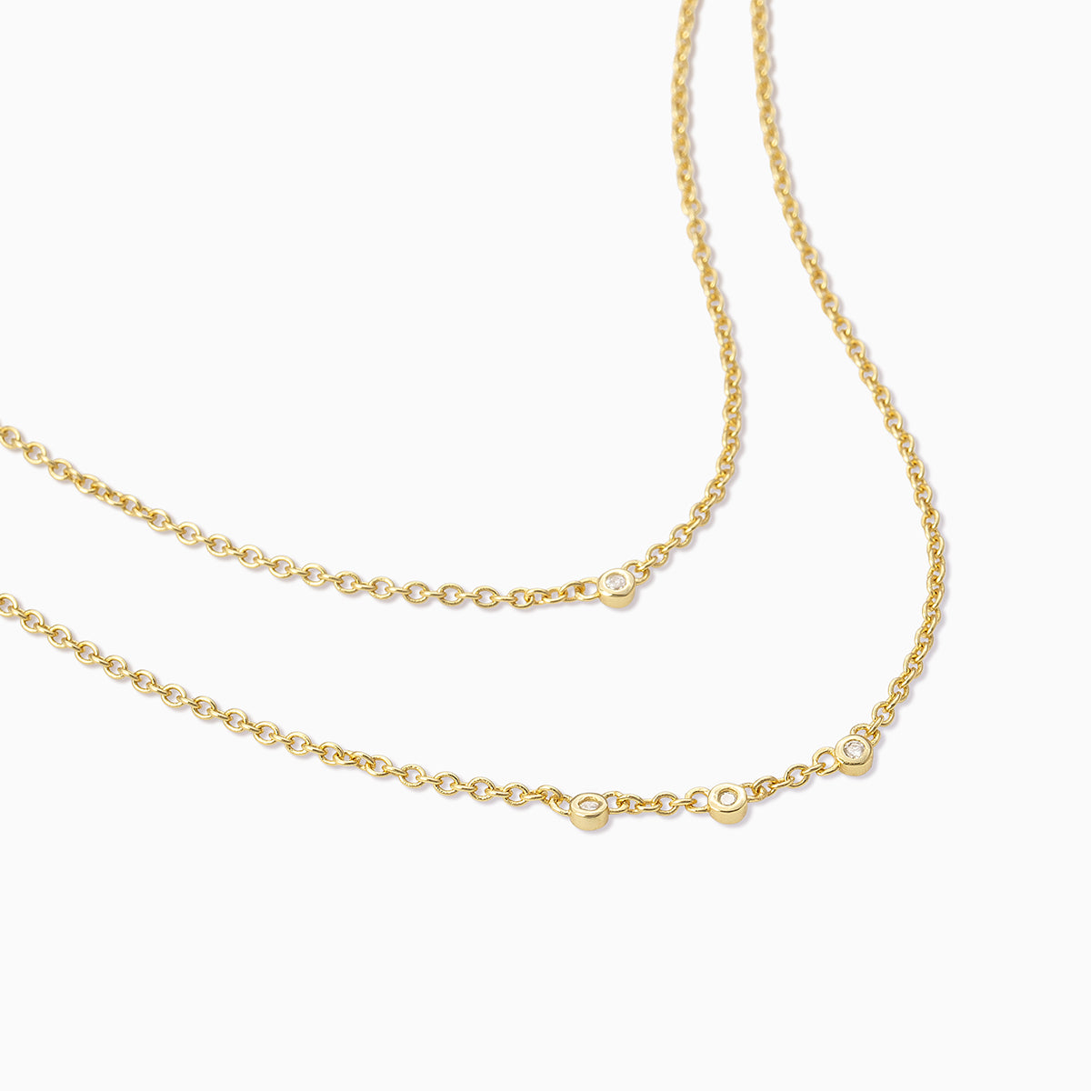 Layered Chain Vermeil Necklace | Gold | Product Detail Image 2 | Uncommon James