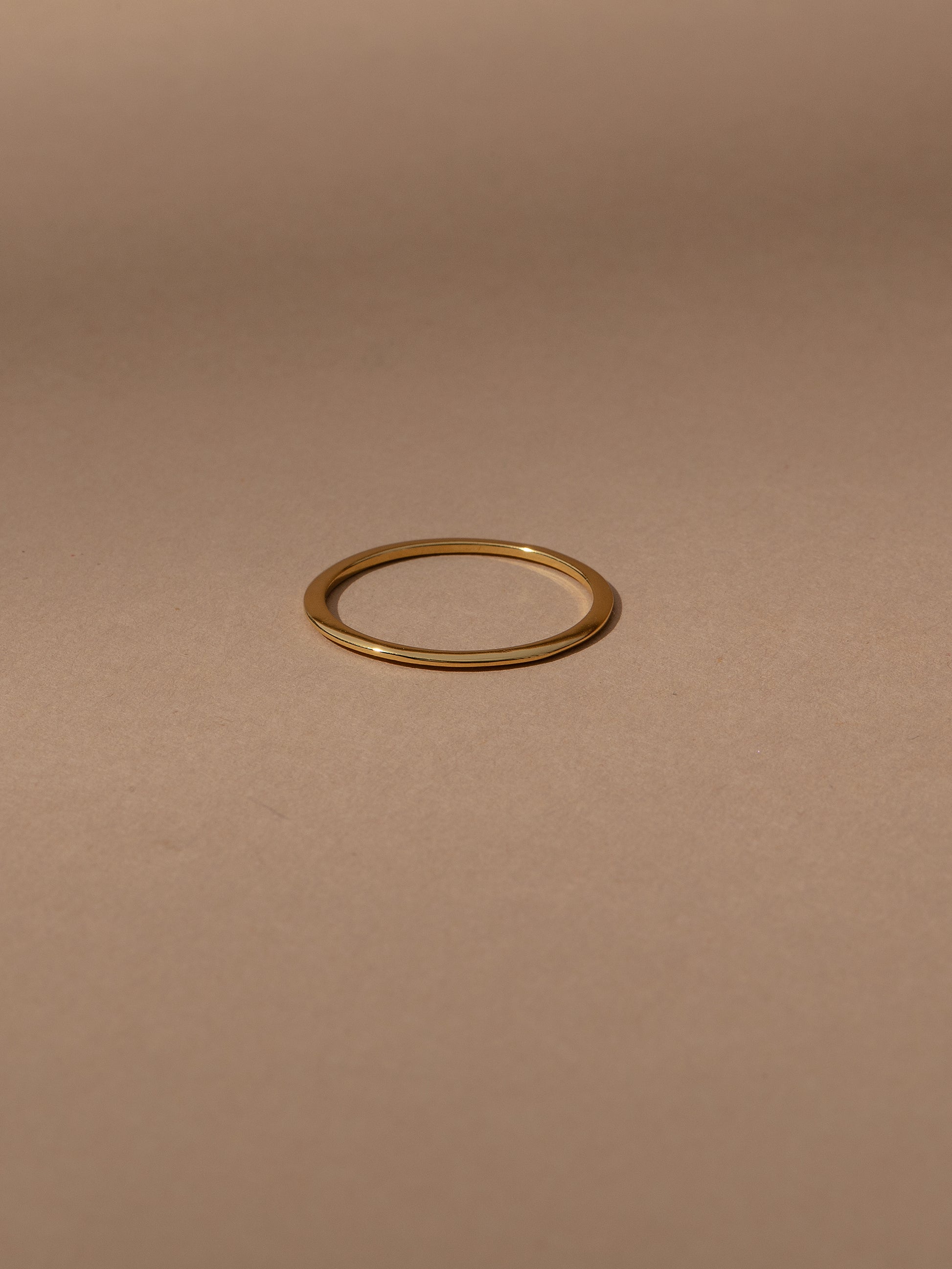 Uncommon James Vermeil Simple Life Ring in Gold | 7