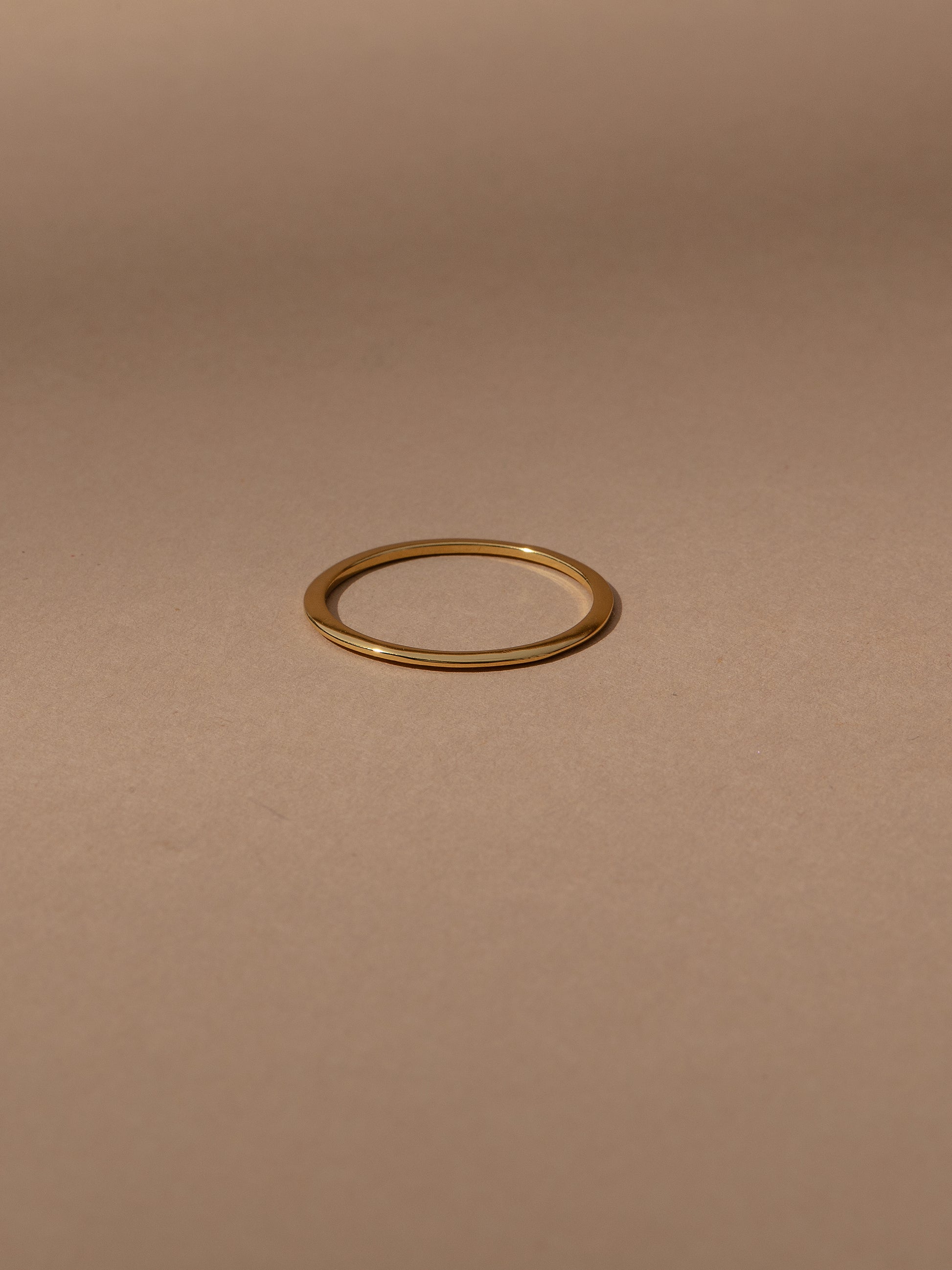 Simple Life Vermeil Ring | Gold | Product Image | Uncommon James