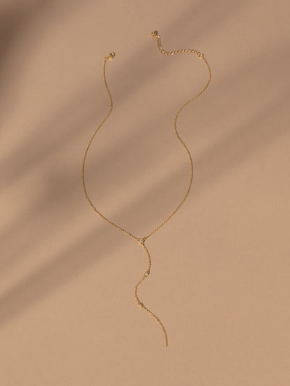 ["Shiner Larait Vermeil Necklace", " Gold Vermeil ", " Product Image ", " Uncommon James"]