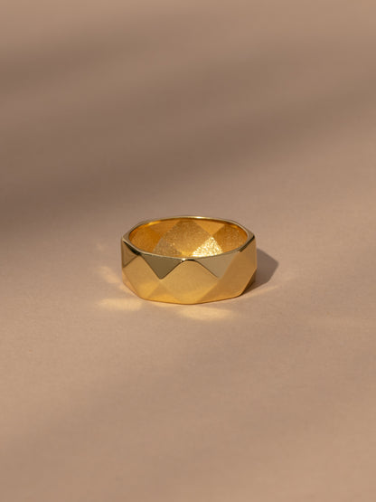 Bold Stud Vermeil Ring | Gold Vermeil | Product Image | Uncommon James